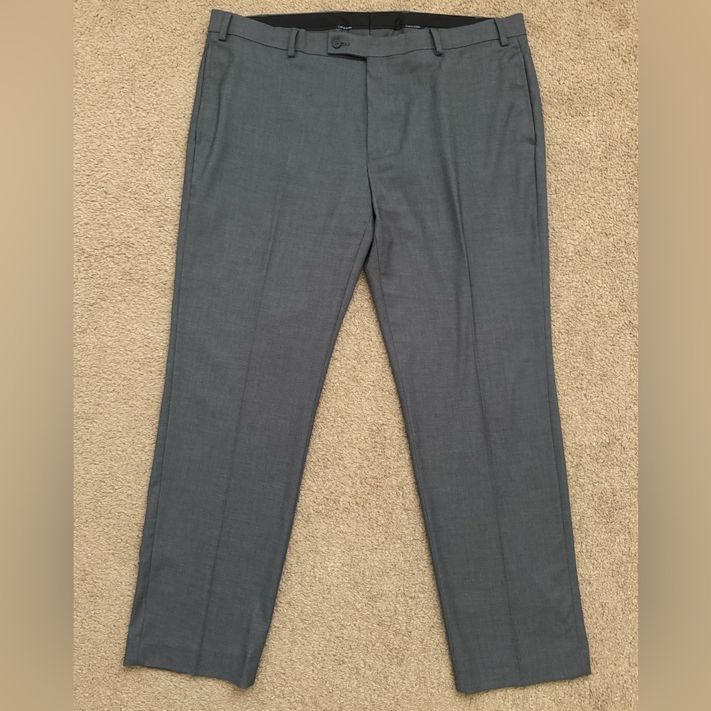 Calvin Klein Grey Slim Fit Pants